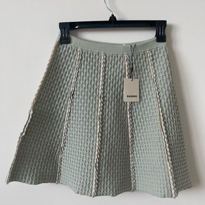 SANDRO Short Knitted Skirt. Size 0 To 2.